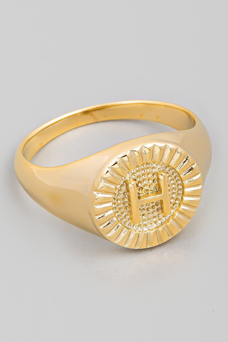 Initial Letter Ring (A-Z)