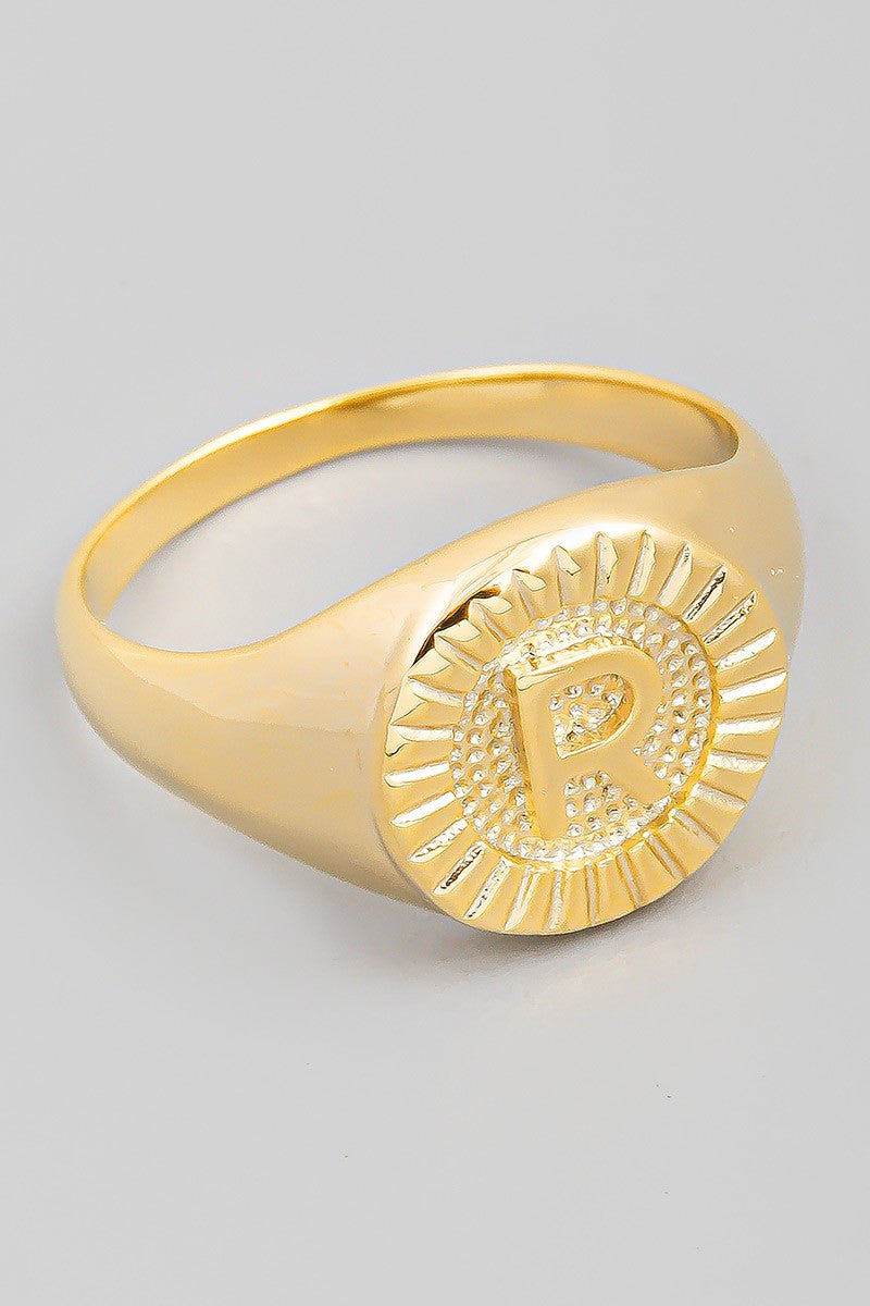 Initial Letter Ring (A-Z)