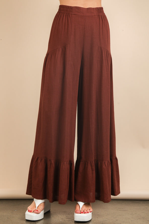 Palazzo Elastic Waist Comfy Pants