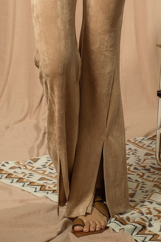 Long Live Cowgirls Suede Flare Pant