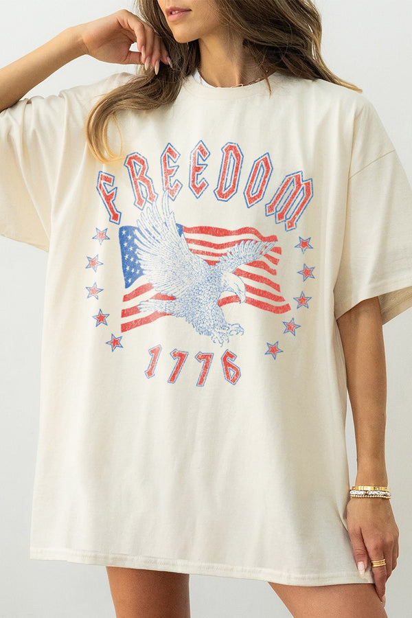Freedom Eagle America Comfort Colors Tee
