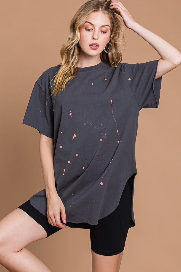 BLEACH SPLATTER TEE