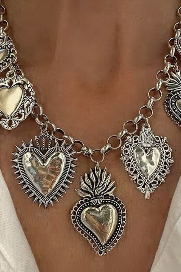 Vintage Heart Necklace