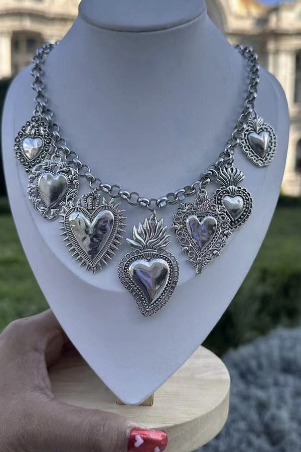 Vintage Heart Necklace