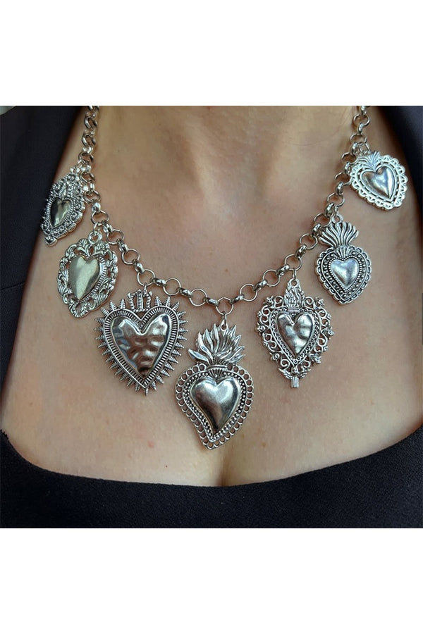 Vintage Heart Necklace