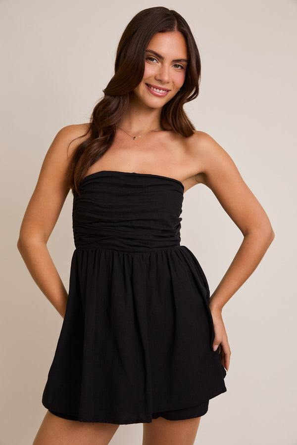 Baby Doll Tube Romper