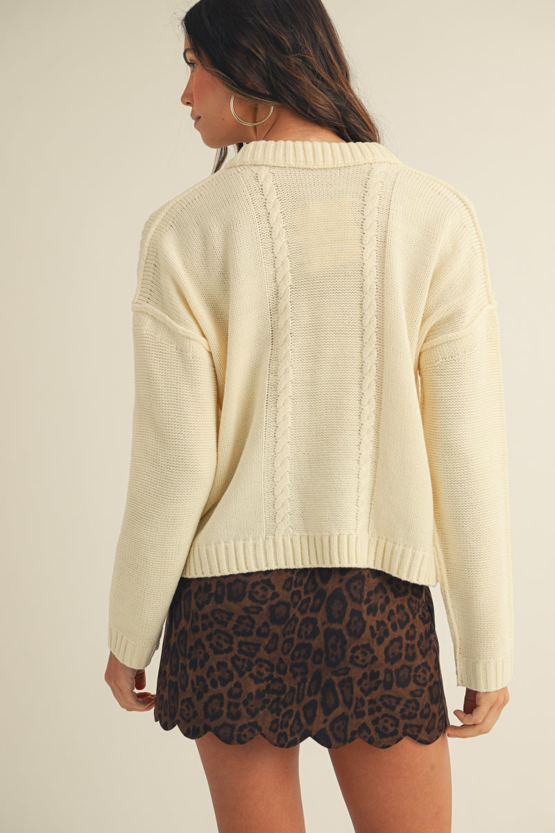 Vintage Numbering 87 Sweater