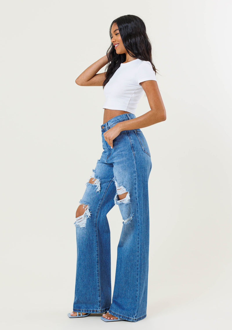 Euphoria Wide Jeans - Vibrant MIU