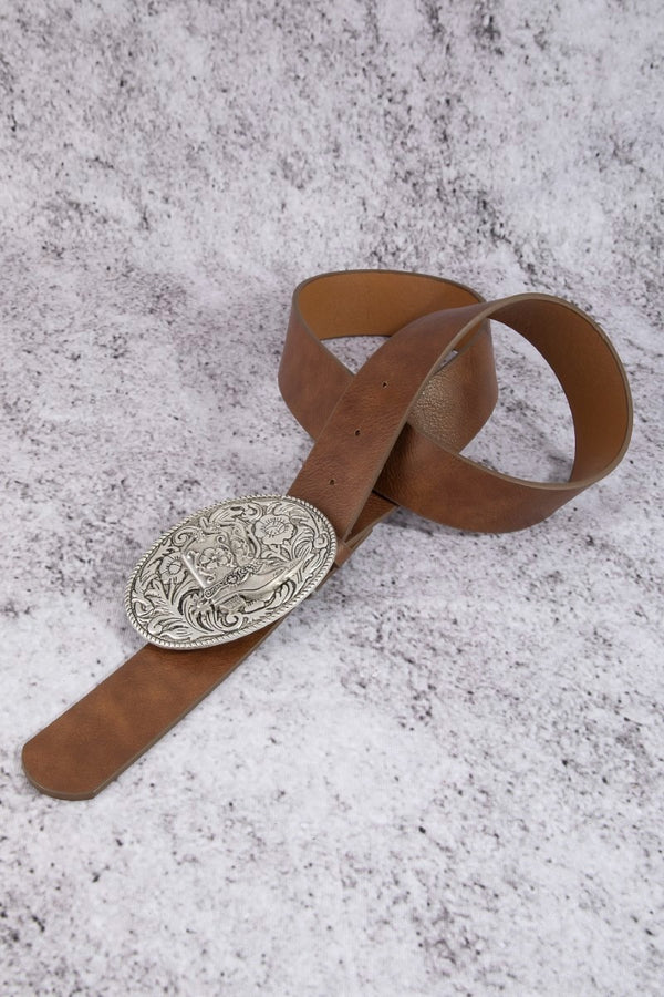 Vegan Leather Western Concho Statement Belt Wrangler Women main image 3