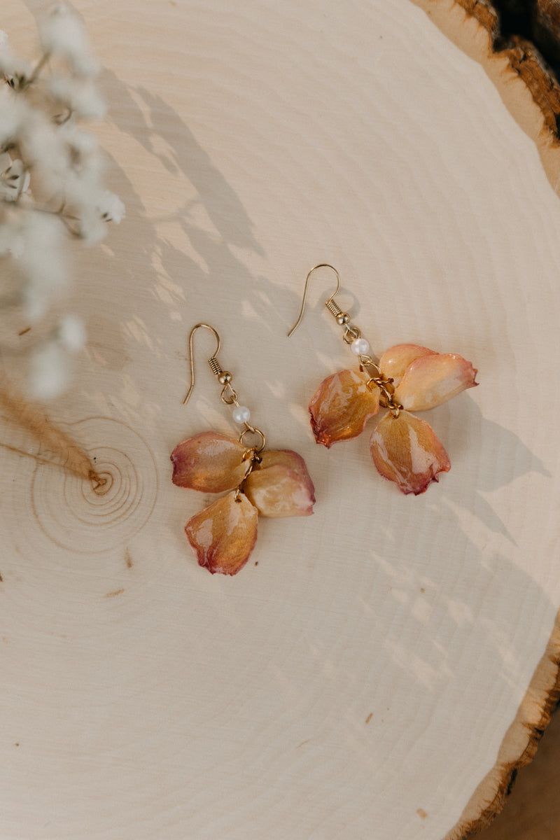Griffey’s Gems - The Celeste - Rose Earrings