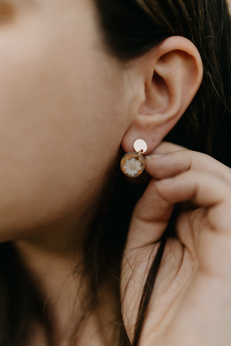 Griffey’s Gems Earrings - The Daisy