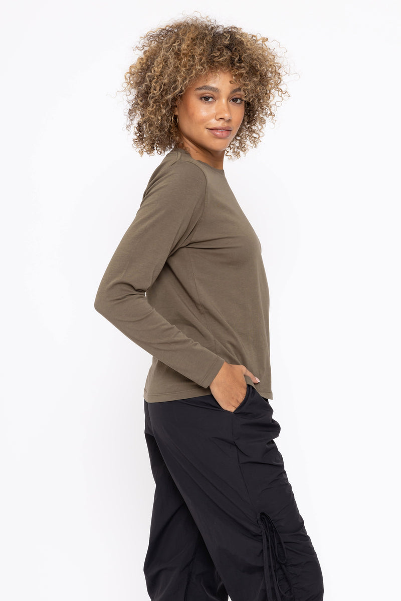 PIMA BLISS BOYFRIEND LONG SLEEVE