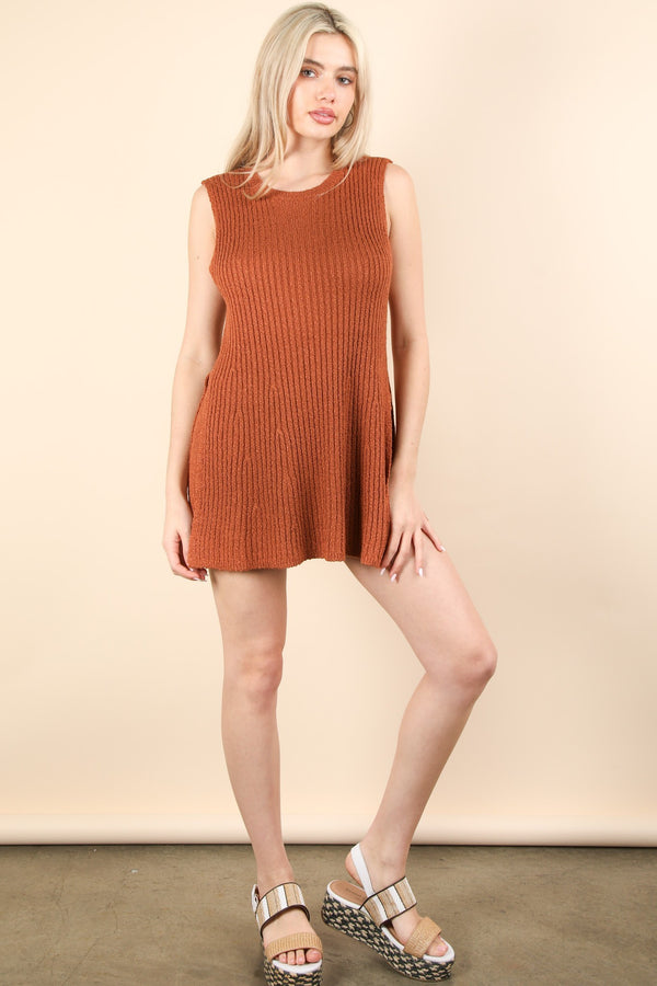 Knit Sweater Comfy Top & Shorts Set in Latte (BOTTOMS ONLY)