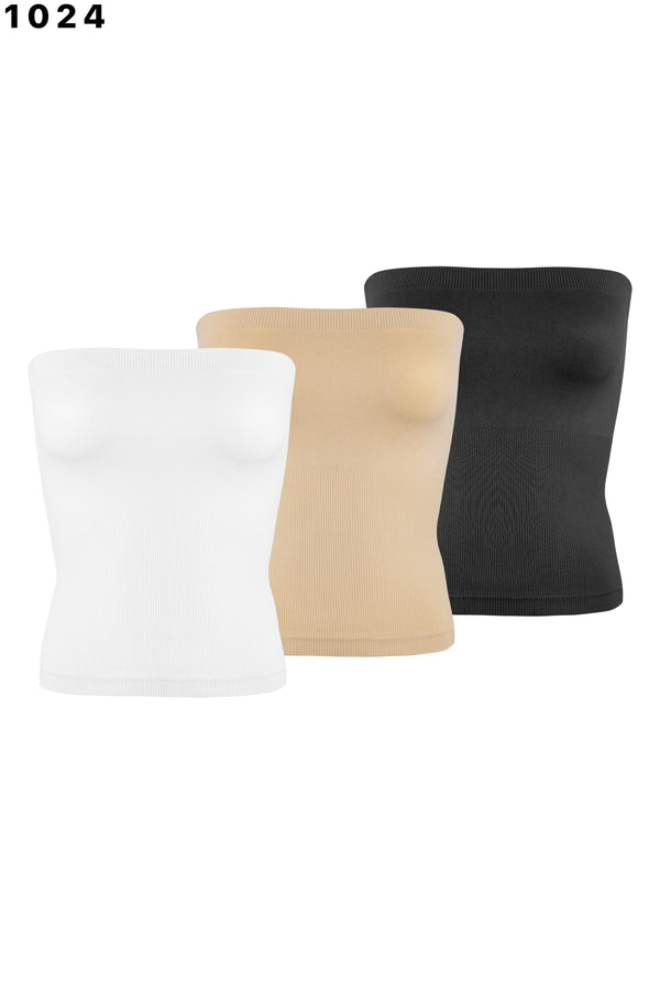 Seamless Tube Top (One size - 3 colors)