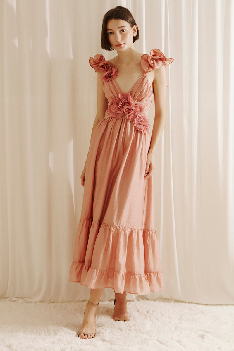 Rose pink storia dress- Final Sale