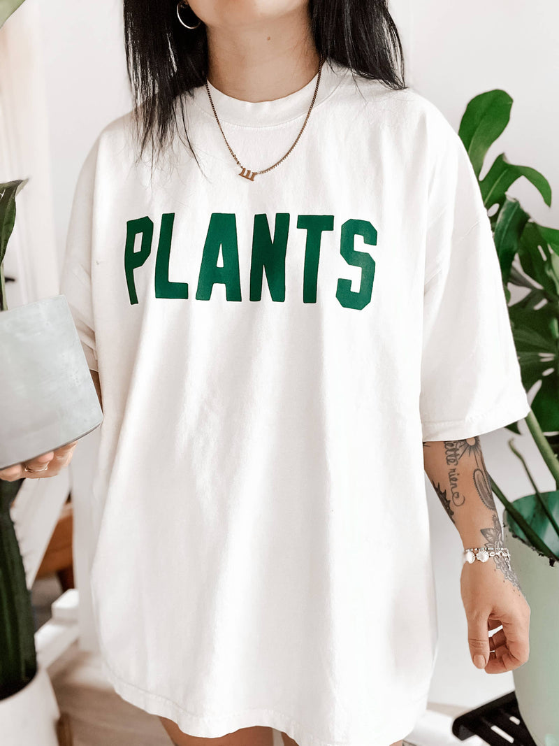Plant Lady Plants Graphic Tee - Ivory (S-XL)