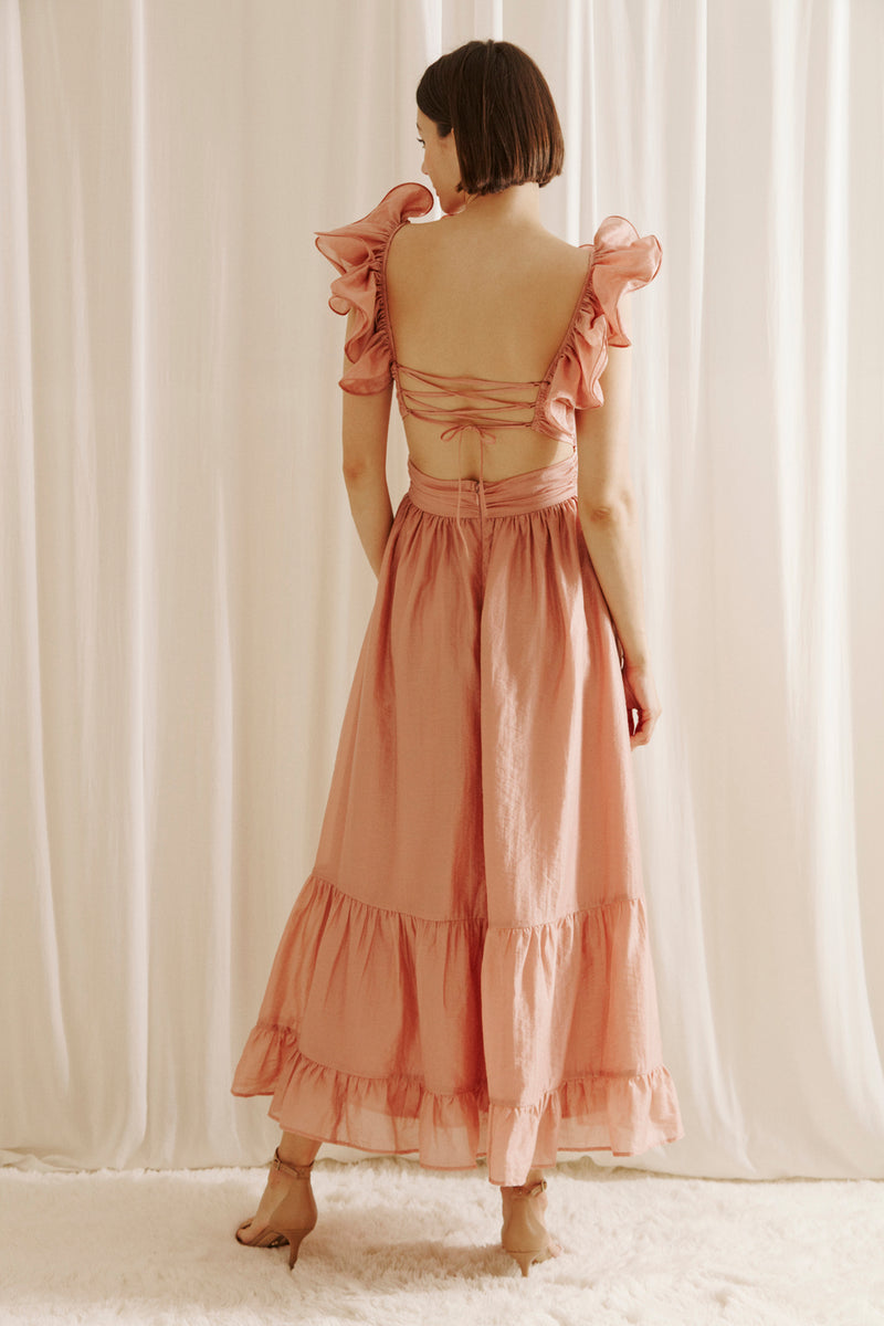 Rose pink storia dress- Final Sale