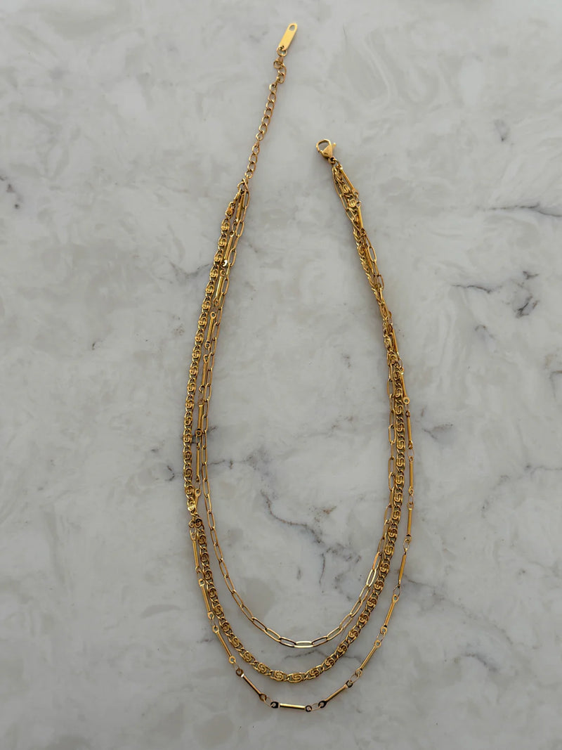 Triple Layered Necklace