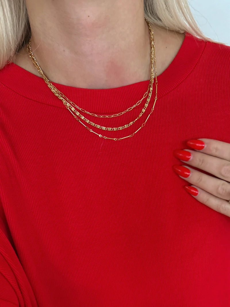 Triple Layered Necklace