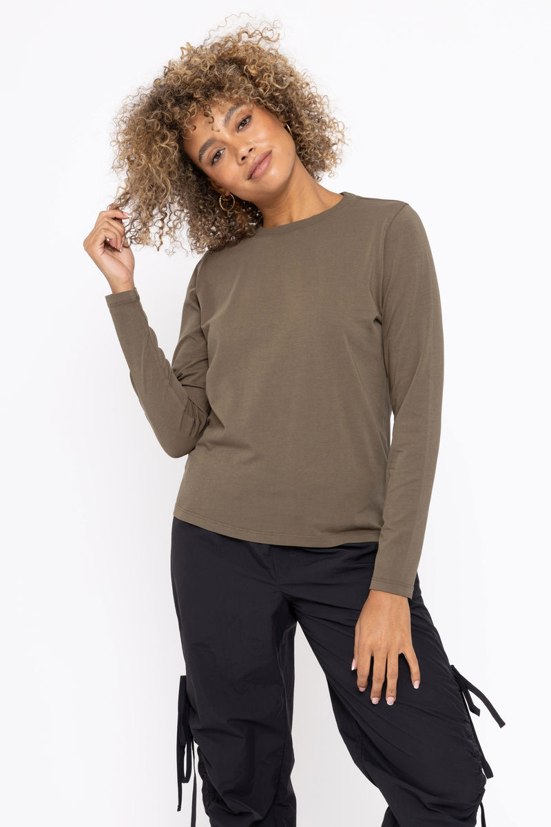 PIMA BLISS BOYFRIEND LONG SLEEVE