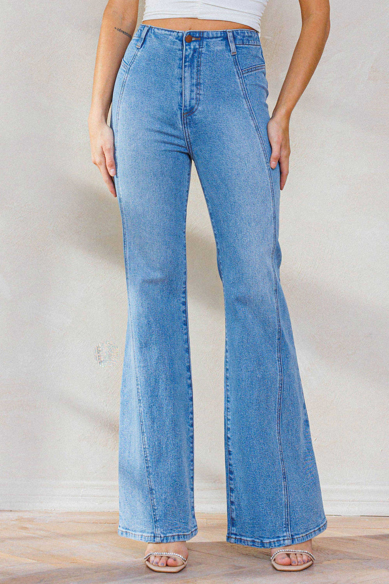 Hale Flare Jeans - Vibrant MIU