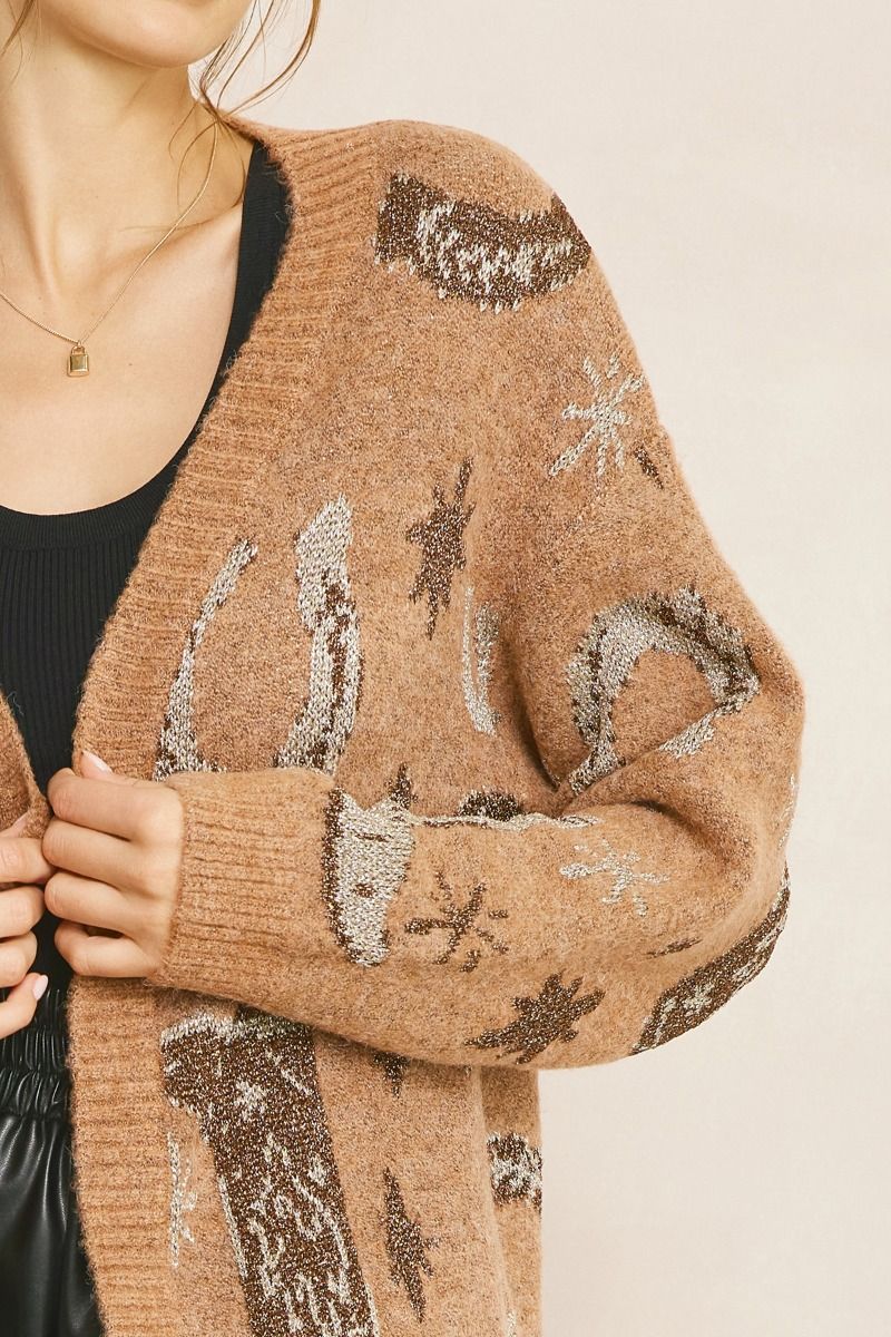Cowgirl Dreams Open Front Cardigan