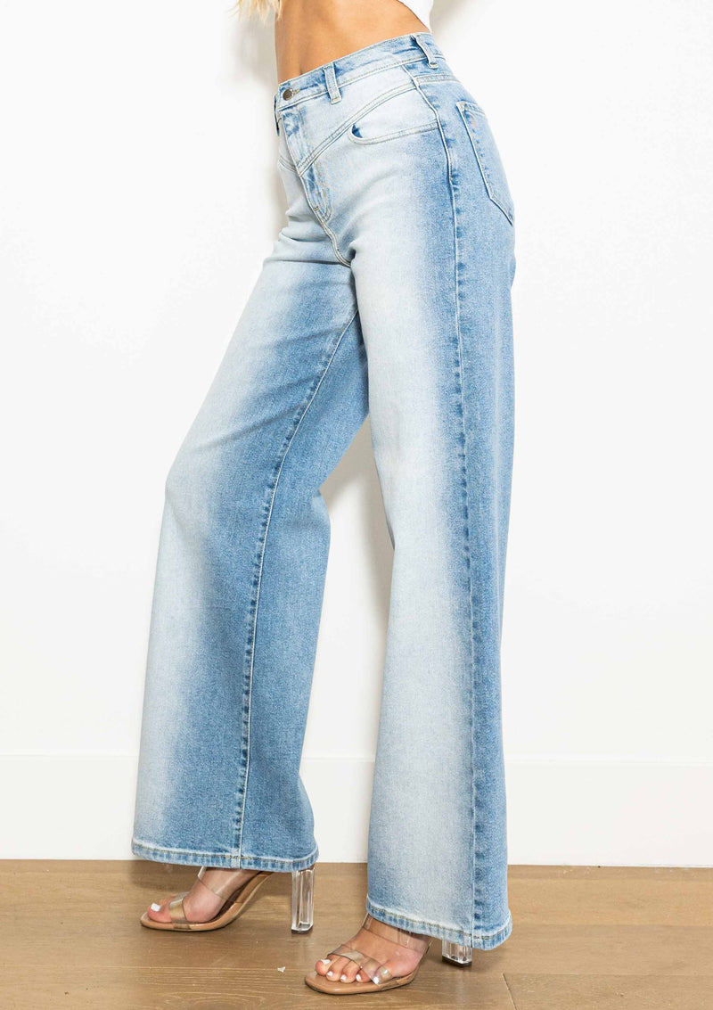 Diniz Wide Jeans - Vibrant MIU