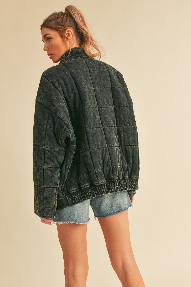 Dixie Quilted Washed Jacket