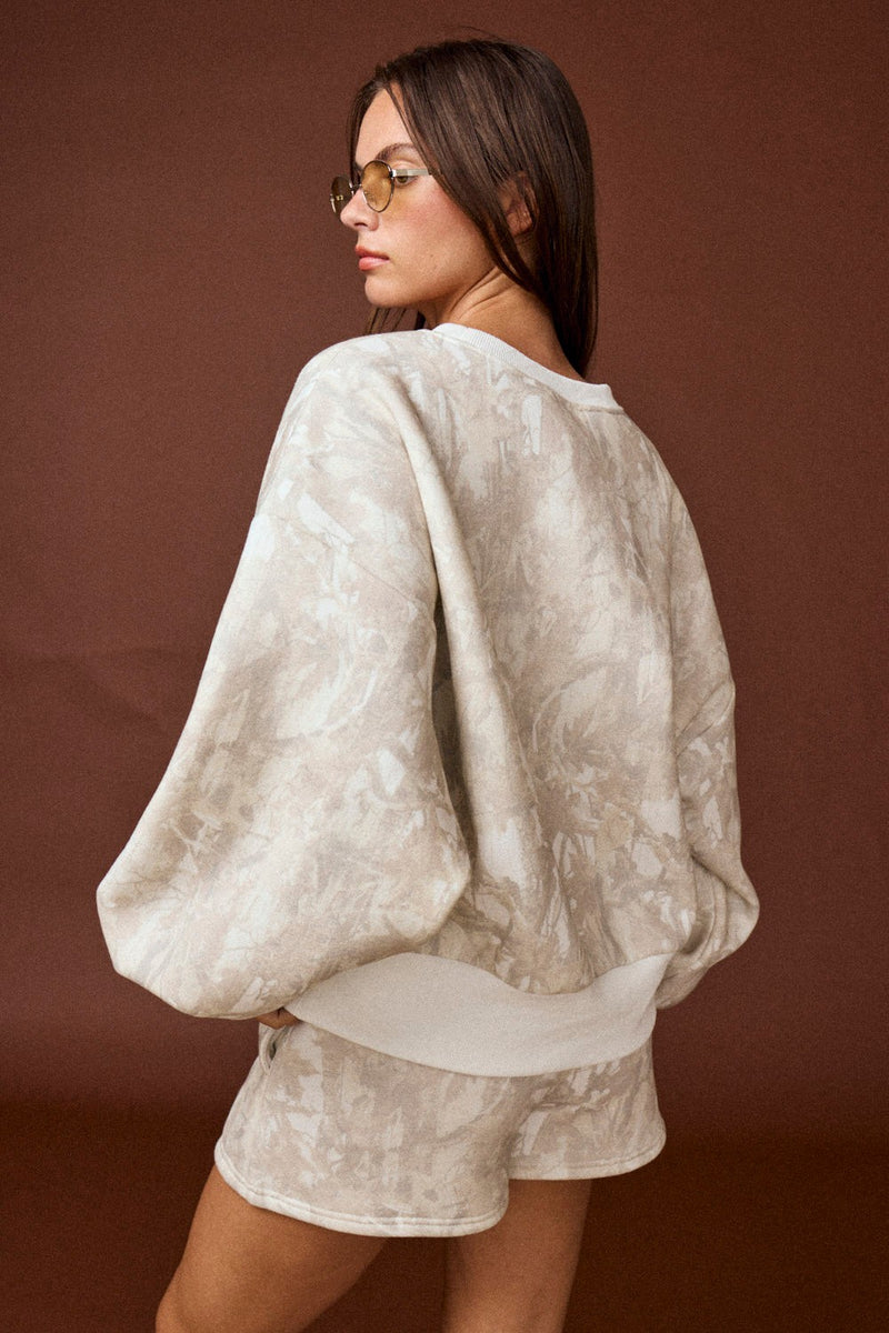 Woodland Camo Sweat Shorts (Bottom Only)