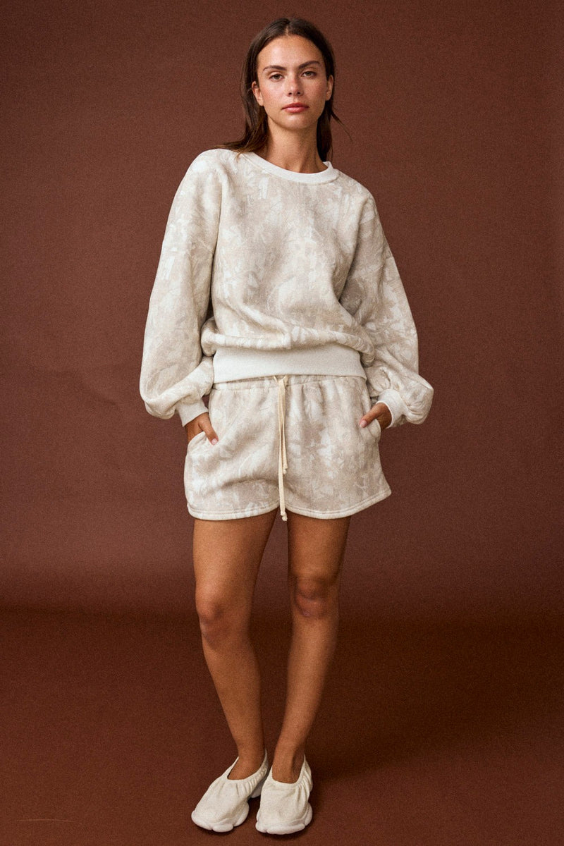 Woodland Camo Sweat Shorts (Bottom Only)