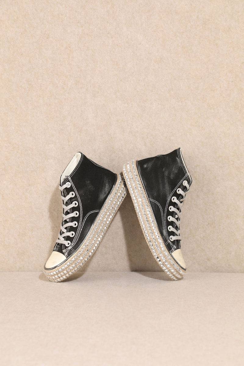 Chantel High Top Studded Sneaker