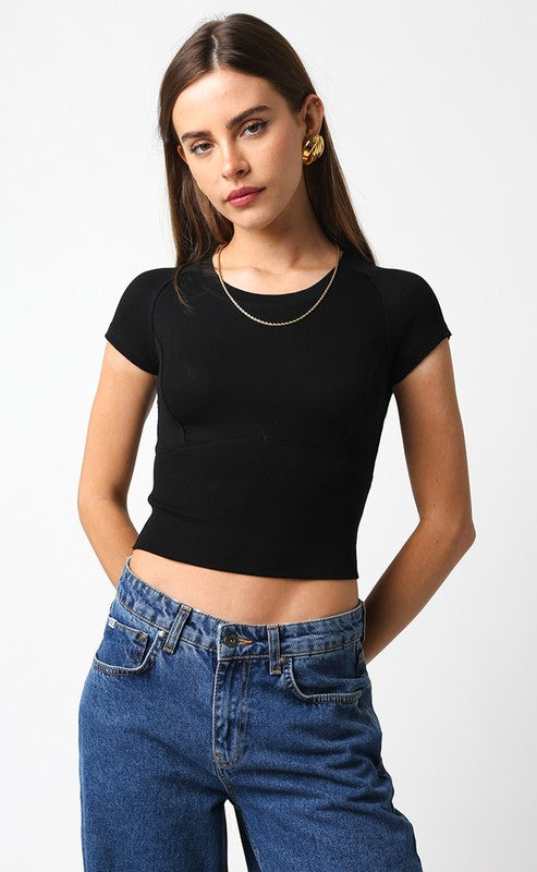 Hallie Top in Black