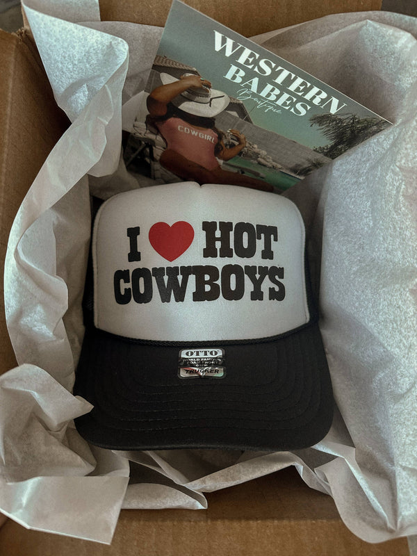 HOT COWBOYS TRUCKER HAT