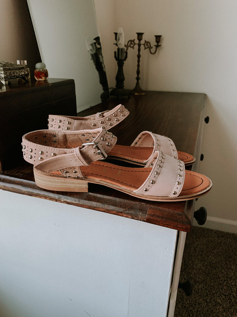 All of Your Love Studded Sandals - Final Sale